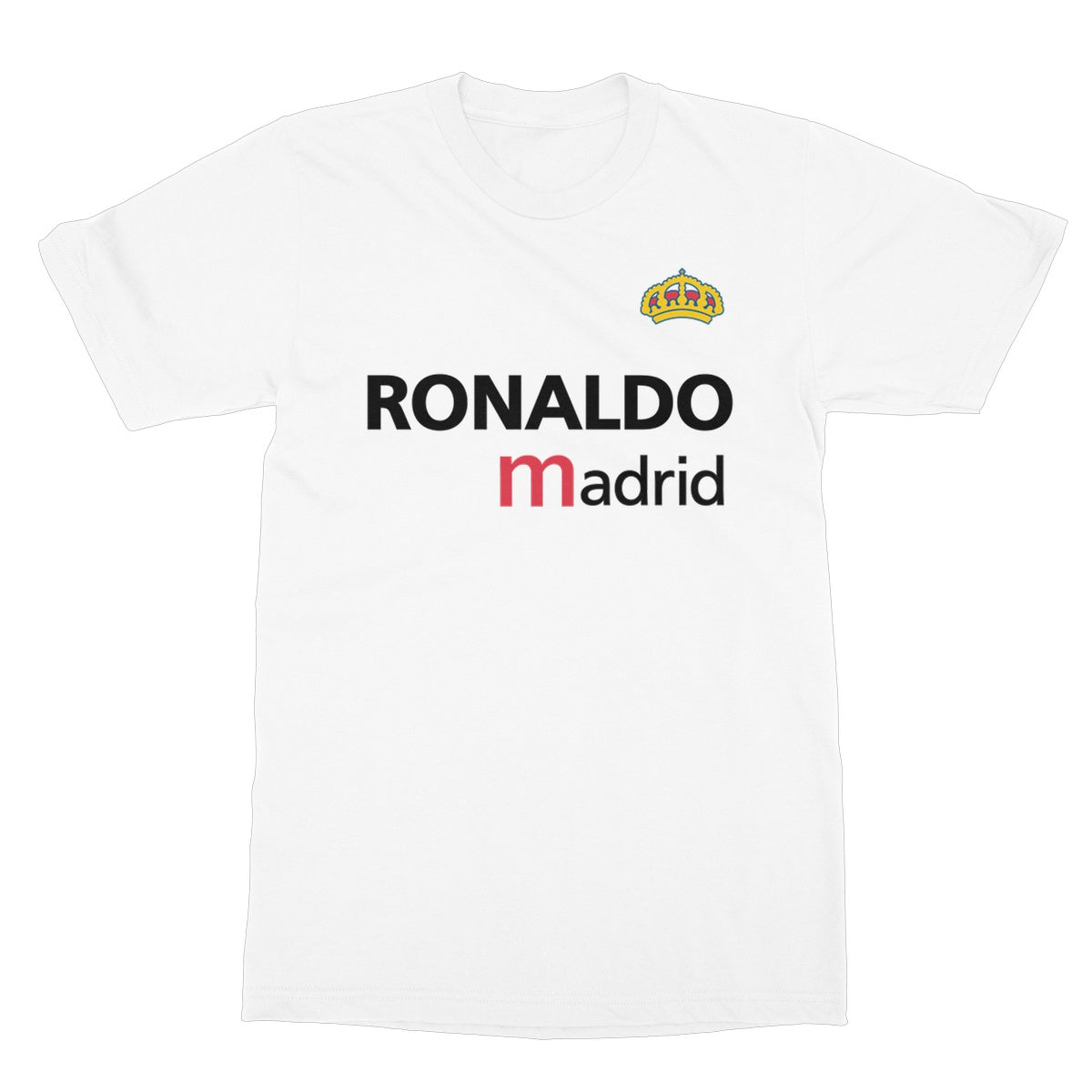 Real Madrid 'GALACTICOS' t-shirt RONALDO, white - SA002546