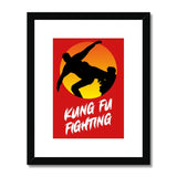 Kung fo Eric 11" x 14" Framed & Mounted Print