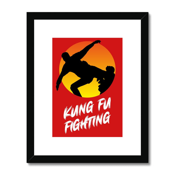 Kung fo Eric 11" x 14" Framed & Mounted Print