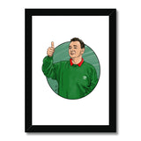 Cloughie A4 Framed & Mounted Print