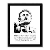 Mourinho 11"x14" Framed Print